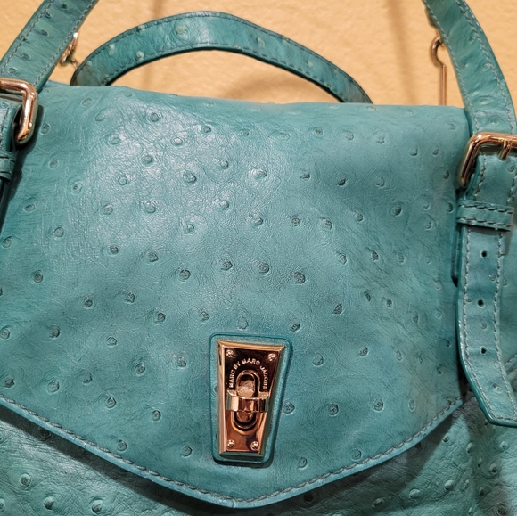 Marc by Marc jacobs ostrich embossed emerald purse - Picture 15 of 15